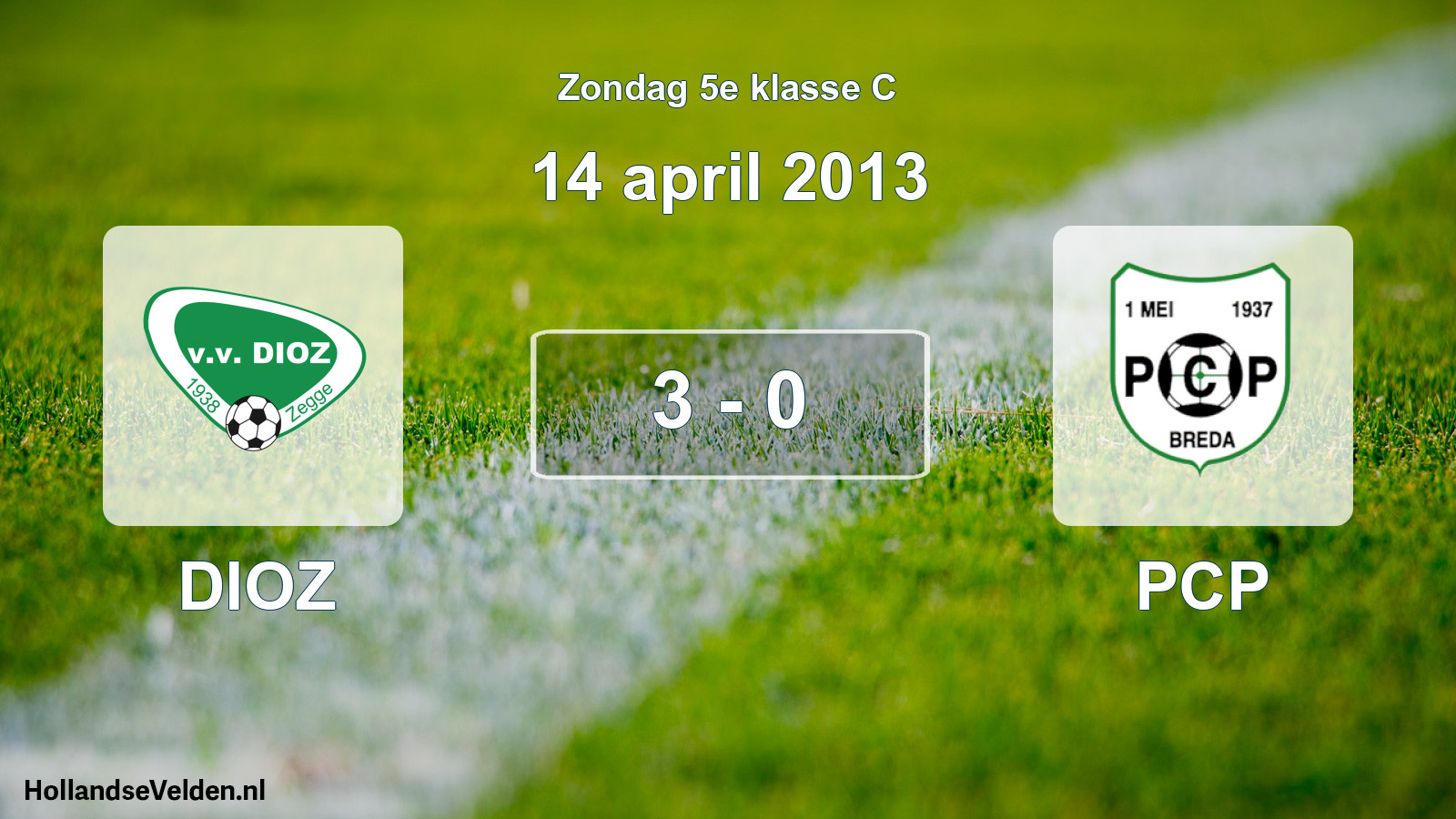 Total number of matches played: DIOZ - PCP 3 - 0 (14 April 2013)