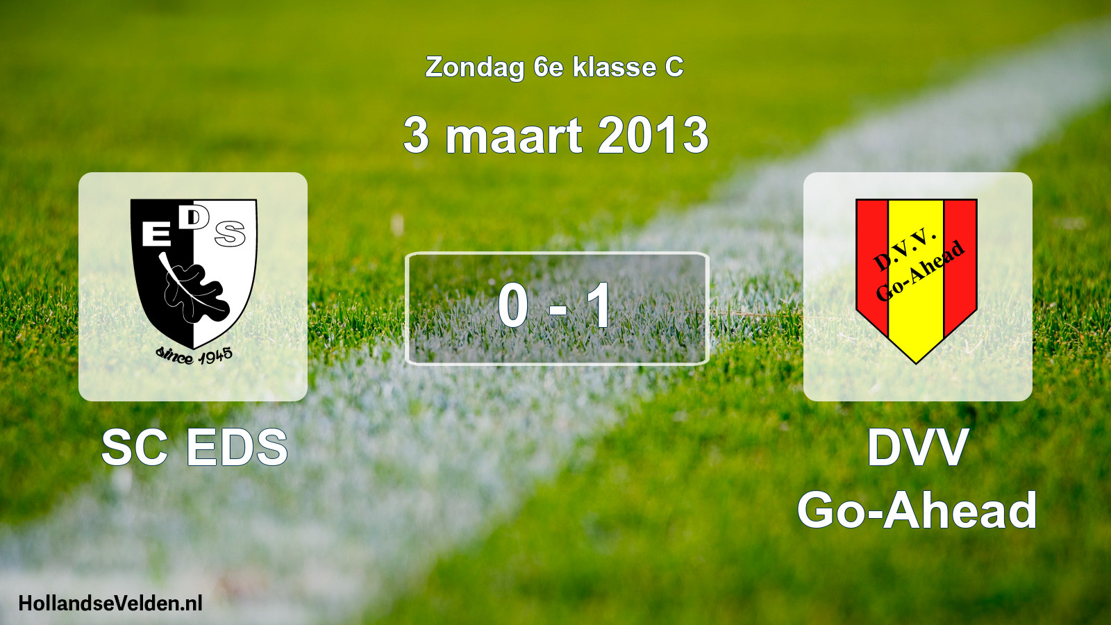Total number of matches played: SC EDS - DVV Go-Ahead 0 - 1 (3 March 2013)