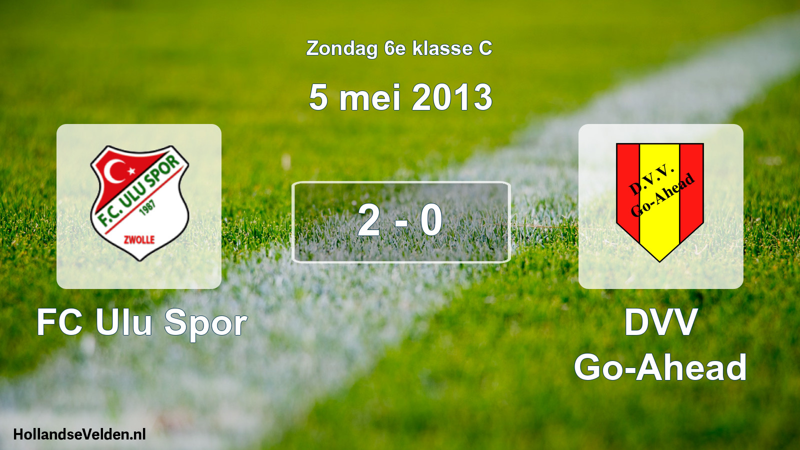 Total number of matches played: FC Ulu Spor - DVV Go-Ahead 2 - 0 (5 May 2013)