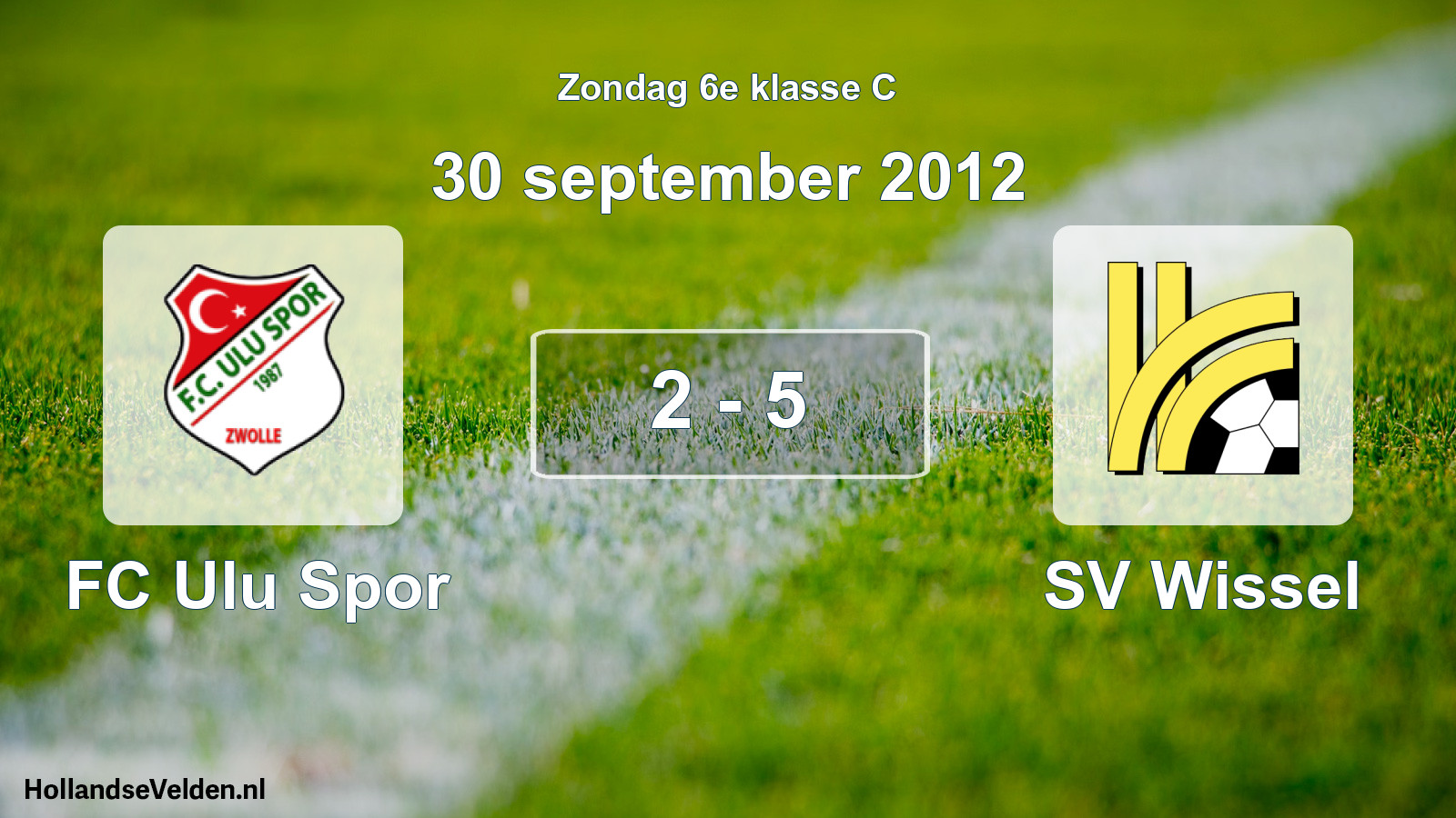 Total number of matches played: FC Ulu Spor - SV Wissel 2 - 5 (30 September 2012)