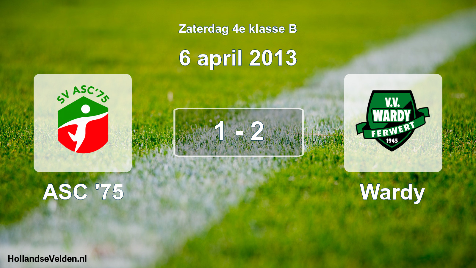 Total number of matches played: ASC '75 - Wardy 1 - 2 (6 April 2013)