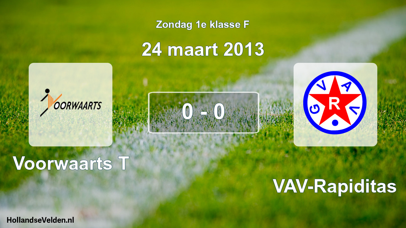 Total number of matches played: Voorwaarts T - GVAV-Rapiditas 0 - 0 (24 March 2013)