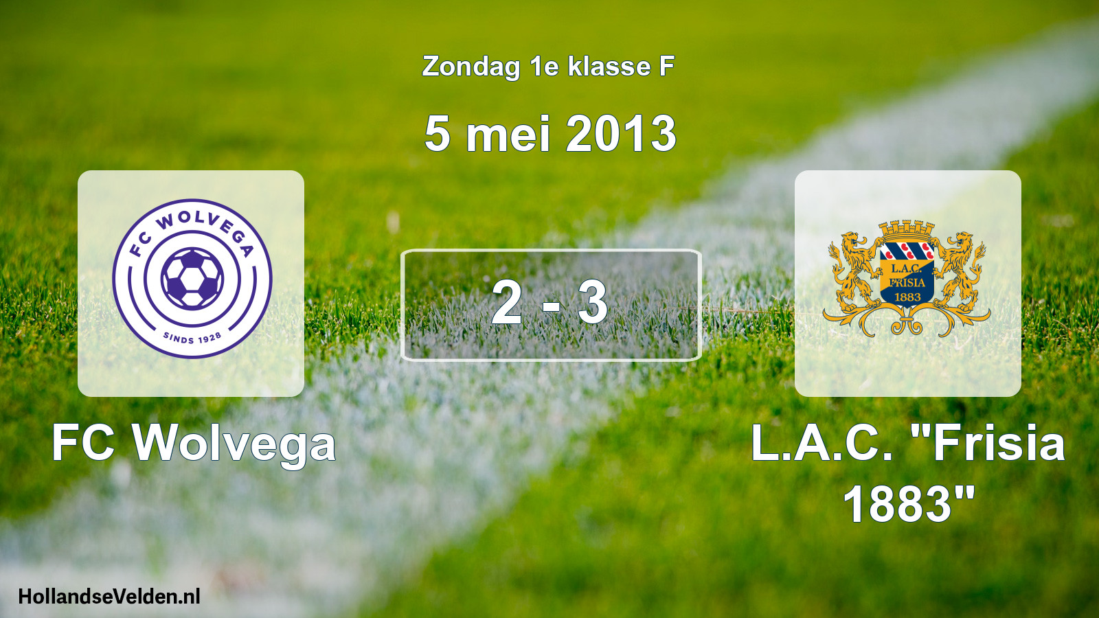 Total number of matches played: FC Wolvega - L.A.C. 