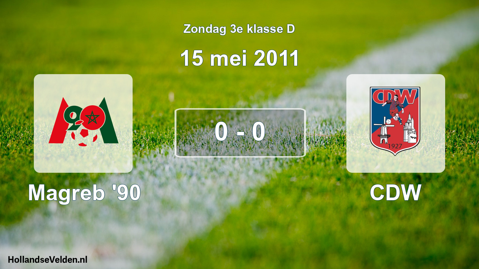 Total number of matches played: Magreb '90 - CDW 0 - 0 (15 May 2011)