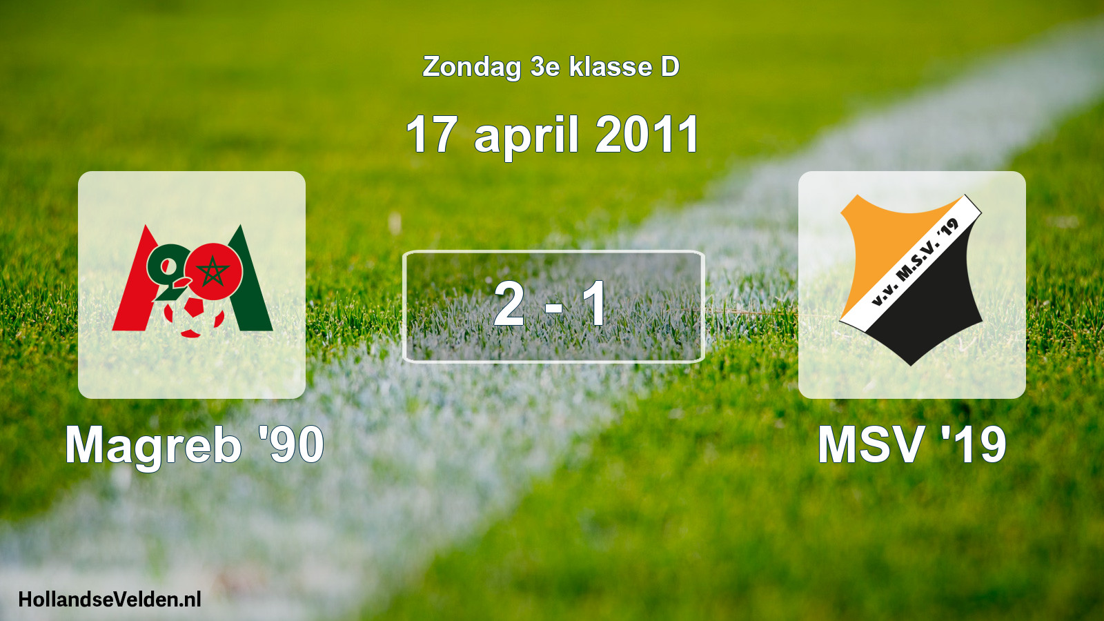 Total number of matches played: Magreb '90 - MSV '19 2 - 1 (17 April 2011)