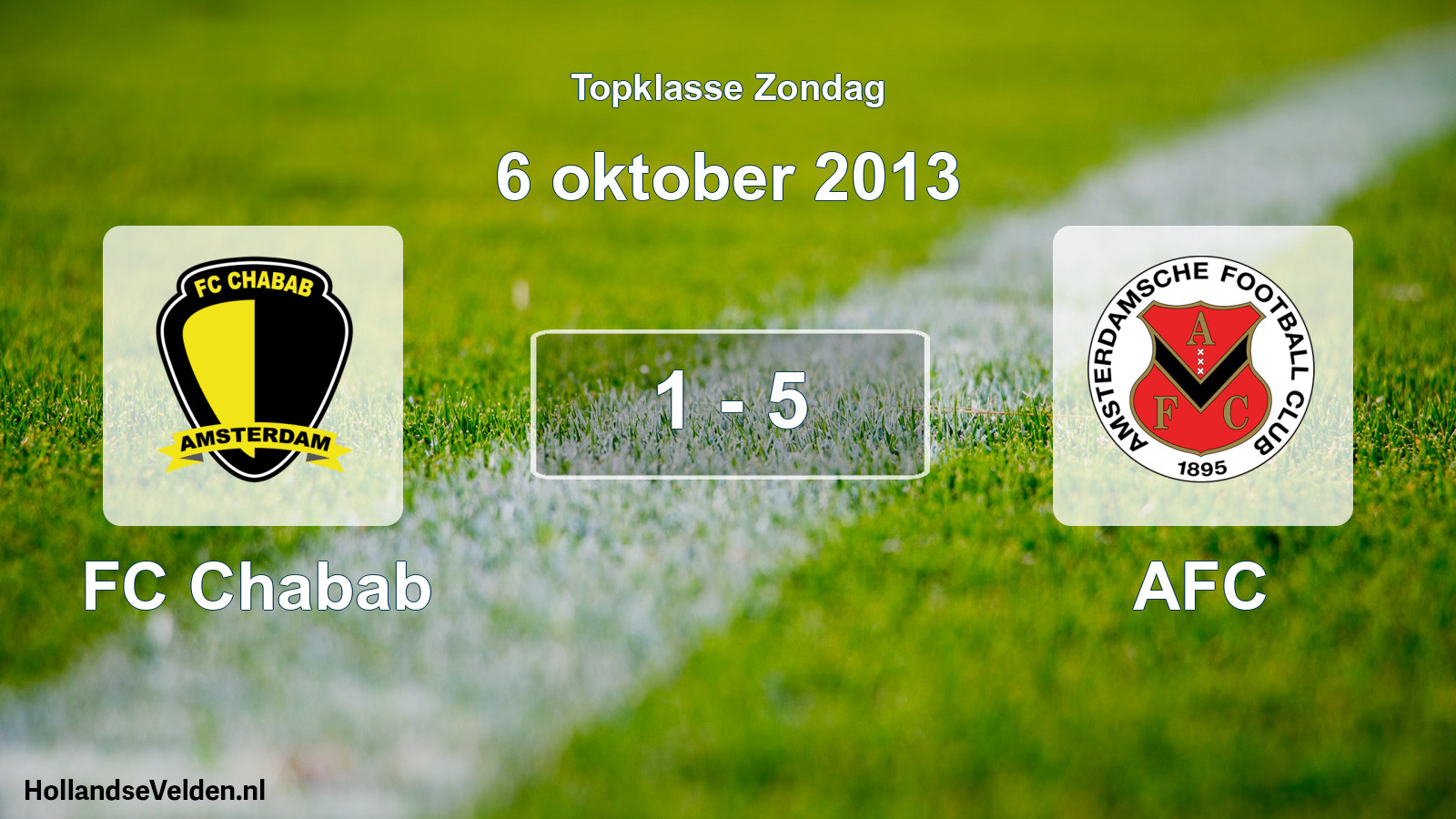 Total number of matches played: FC Chabab - AFC 1 - 5 (6 October 2013)