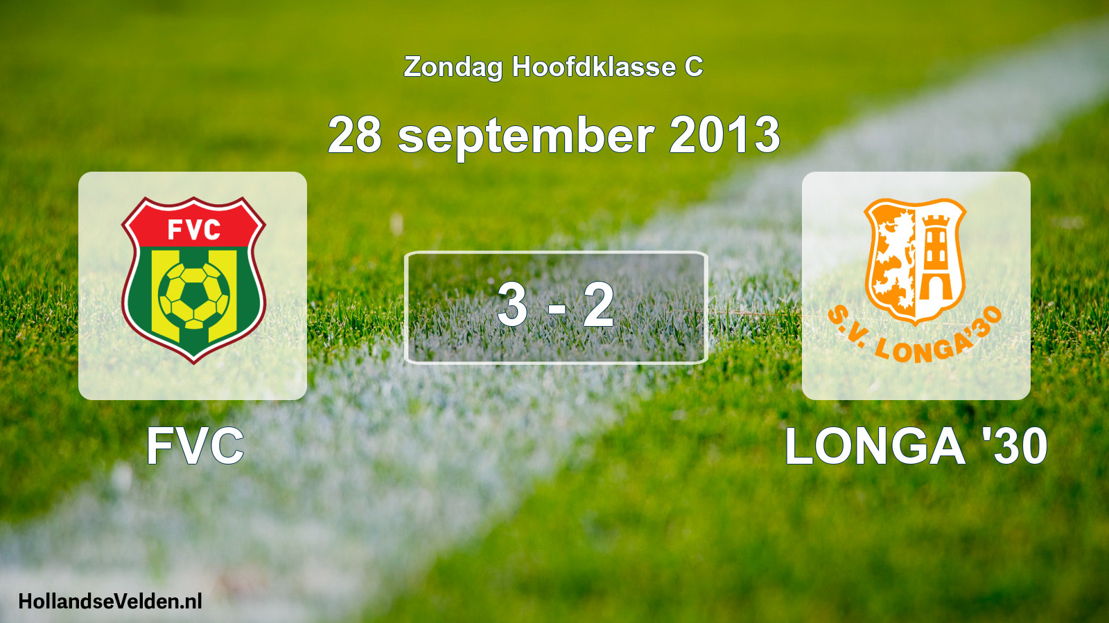 Total number of matches played: FVC - LONGA '30 3 - 2 (28 September 2013)