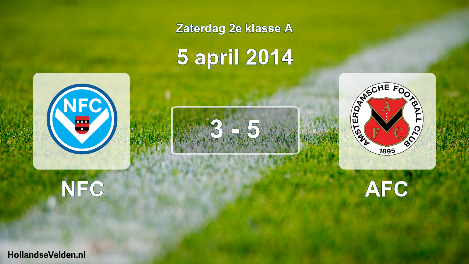 Total number of matches played: NFC - AFC 3 - 5 (5 April 2014)
