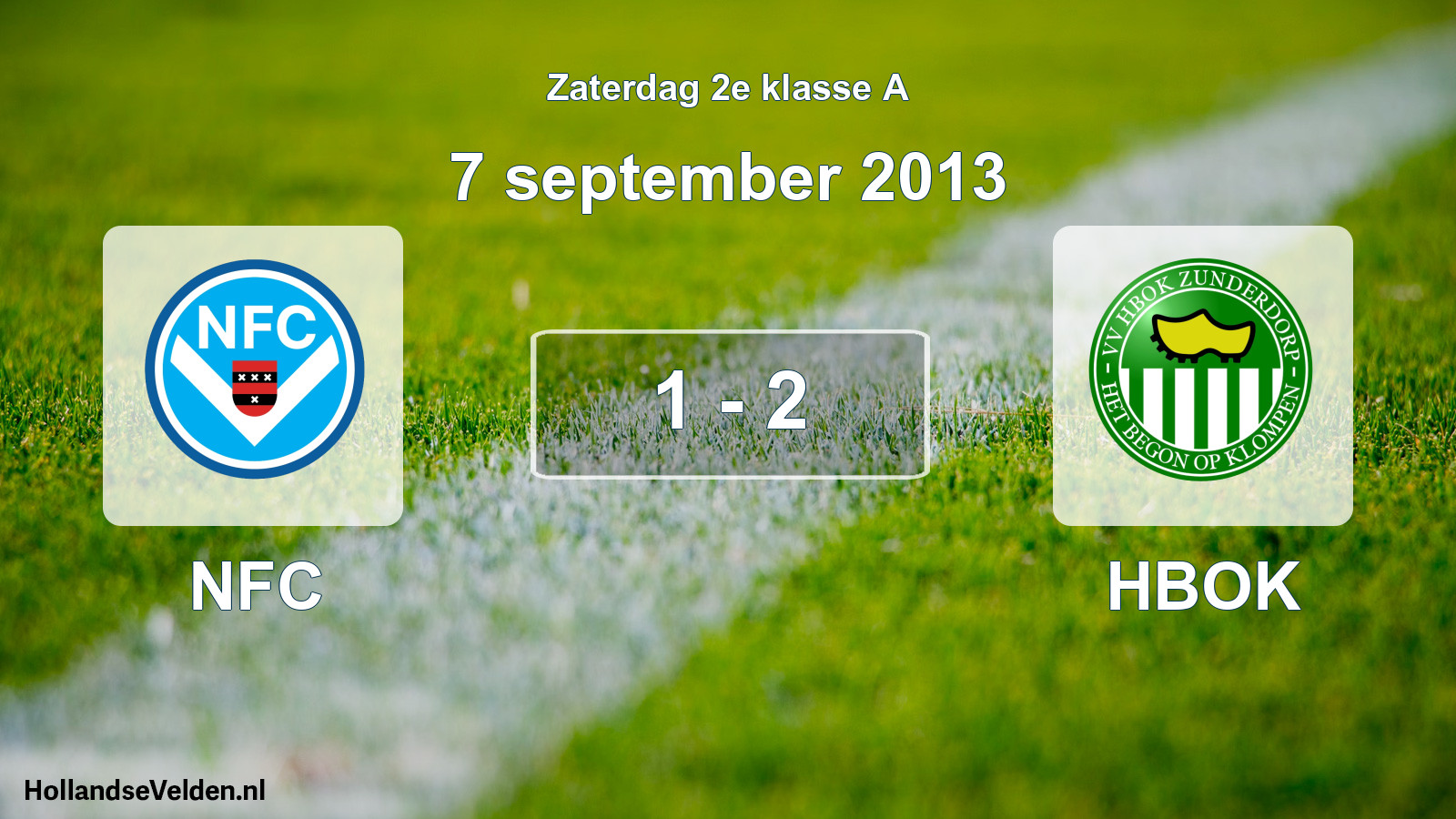 Total number of matches played: NFC - HBOK 1 - 2 (7 September 2013)