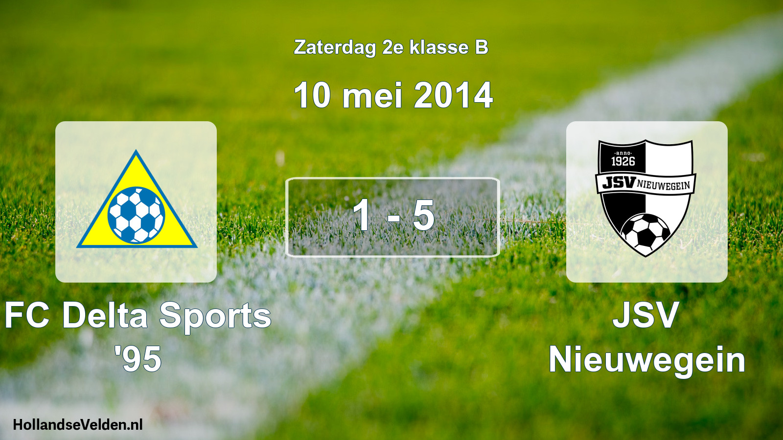 Total number of matches played: FC Delta Sports '95 - JSV Nieuwegein 1 - 5 (10 May 2014)